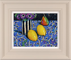 Terence Clarke, Original acrylic painting on board, Spanish Lemons