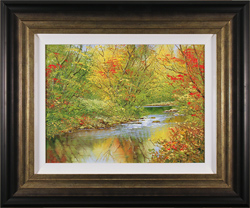 Terry Evans, Original oil painting on canvas, Colours of Early Autumn Medium image. Click to enlarge