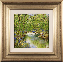 Terry Evans, Original oil painting on canvas, Spring's Bounty, Yorkshire Dales Medium image. Click to enlarge