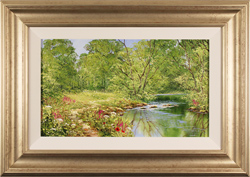 Terry Evans, Original oil painting on canvas, High Summer Medium image. Click to enlarge