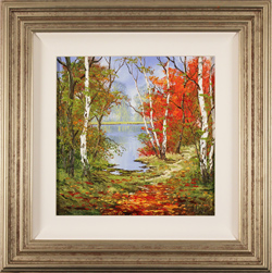 Terry Evans, Original oil painting on canvas, Autumn Days Medium image. Click to enlarge