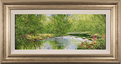 Terry Evans, Original oil painting on canvas, Full Bloom, Yorkshire Dales Medium image. Click to enlarge