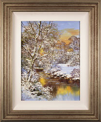 Terry Evans, Original oil painting on canvas, Winter Wood Medium image. Click to enlarge