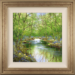 Terry Evans, Original oil painting on canvas, Spring Wood Medium image. Click to enlarge