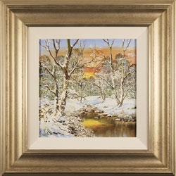 Terry Evans, Original oil painting on canvas, Winter in the Yorkshire Dales Medium image. Click to enlarge