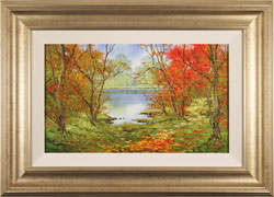 Terry Evans, Original oil painting on canvas, Days of Autumn Medium image. Click to enlarge