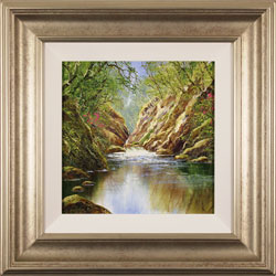 Terry Evans, Original oil painting on canvas, Yorkshire Dales Wood Medium image. Click to enlarge