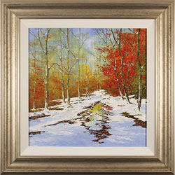 Terry Evans, Original oil painting on canvas, Early Winter Medium image. Click to enlarge