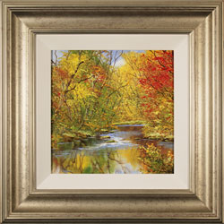 Terry Evans, Original oil painting on canvas, Autumn Gold Medium image. Click to enlarge