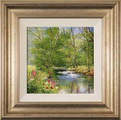 Terry Evans, Original oil painting on canvas, Beside the Beck Medium image. Click to enlarge
