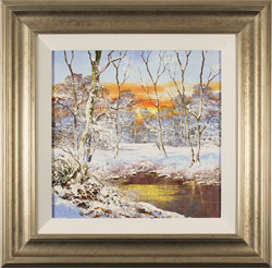 Terry Evans, Original oil painting on canvas, Winter Wood Medium image. Click to enlarge