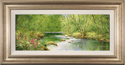 Terry Evans, Original oil painting on canvas, Song of the Wood Medium image. Click to enlarge