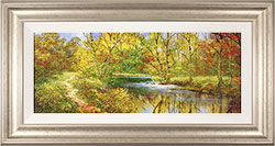 Terry Evans, Original oil painting on canvas, Autumn Wanderings Medium image. Click to enlarge