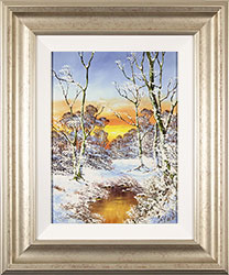 Terry Evans, Original oil painting on canvas, Winter Wood Medium image. Click to enlarge