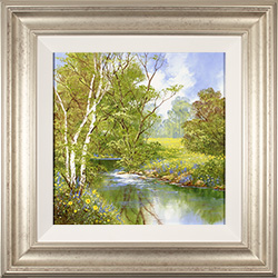 Terry Evans, Original oil painting on canvas, Spring Wood Medium image. Click to enlarge