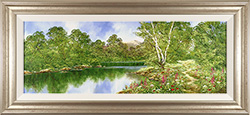 Terry Evans, Original oil painting on panel, Summer Symphony Medium image. Click to enlarge