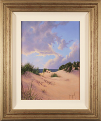 Terry Grundy, Original oil painting on panel, Sand, Sea and Sky Medium image. Click to enlarge