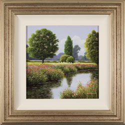 Terry Grundy, Original oil painting on panel, Peaceful Moment Medium image. Click to enlarge