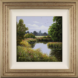 Terry Grundy, Original oil painting on panel, Spring Afternoon Medium image. Click to enlarge
