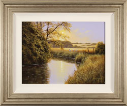 Terry Grundy, Original oil painting on panel, Twilight Calm Medium image. Click to enlarge