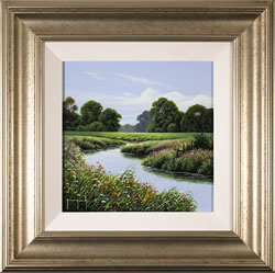 Terry Grundy, Original oil painting on panel, Summer Afternoon Medium image. Click to enlarge