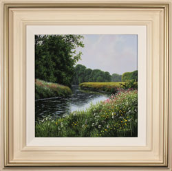 Terry Grundy, Original oil painting on panel, High Summer Medium image. Click to enlarge