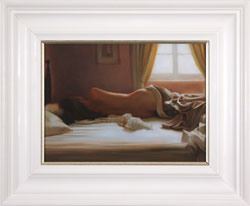 Tina Spratt, Original oil painting on panel, Sunday Morning Medium image. Click to enlarge