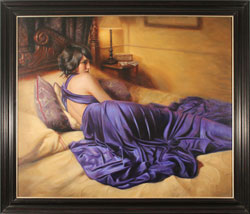 Tina Spratt, Original oil painting on canvas, The Promise Medium image. Click to enlarge