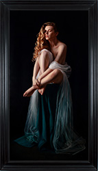 Tina Spratt, Original oil painting on canvas, Veiled III Medium image. Click to enlarge