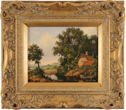 Vincent Selby, Original oil painting on panel, Summer, One of a Set of 'Four Seasons' Medium image. Click to enlarge