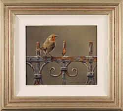 Wayne Westwood, Original oil painting on panel, A Friendly Visitor Medium image. Click to enlarge
