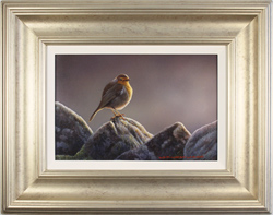 Wayne Westwood, Original oil painting on panel, The Country Robin Medium image. Click to enlarge