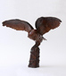 Wendy Hunt, Bronze, Watching and Waiting (Wren)