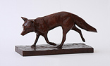 Wendy Hunt, Bronze, Fox Trot Medium image. Click to enlarge