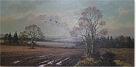 Wendy Reeves, Oil on canvas, Country Scene Medium image. Click to enlarge